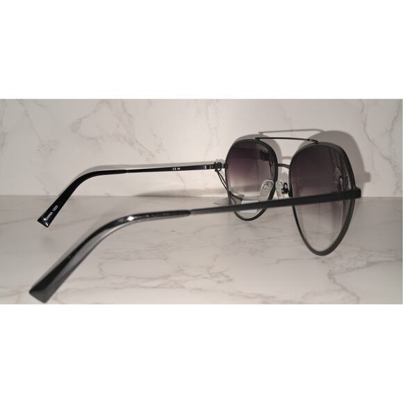 NEW Kendall + Kylie Black Frame/ Smoke Gradient Lens Aviator Sunglasses - Picture 3 of 7